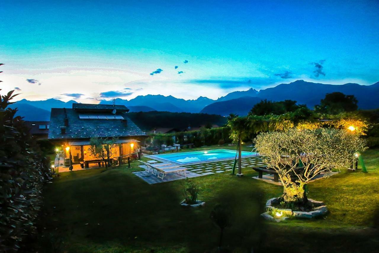 Villa La Corte With Amazing Pool And Garden Colico Exterior foto